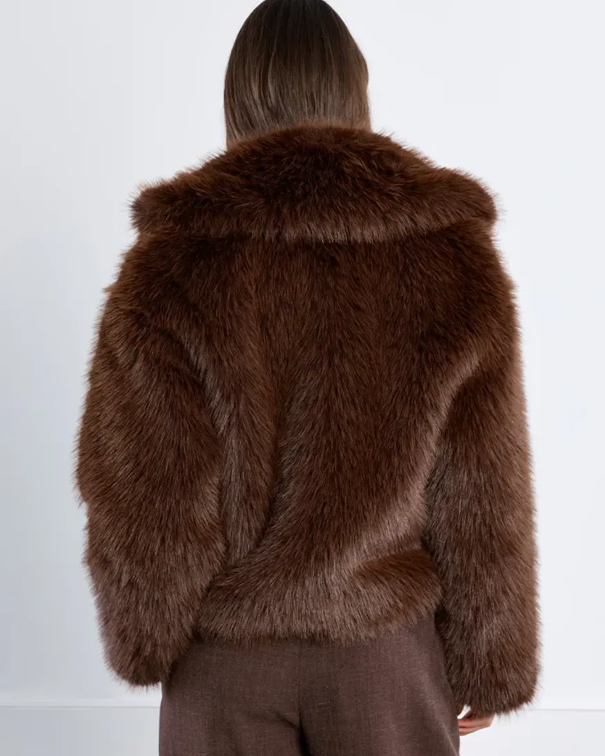 Molly Bracken Azura Faux Fur Jacket