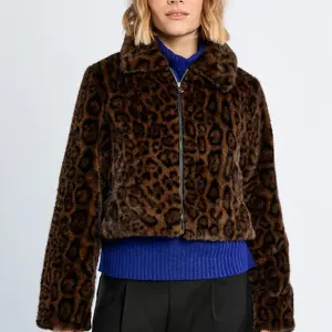Molly Bracken Auriela Leopard FF Jacket
