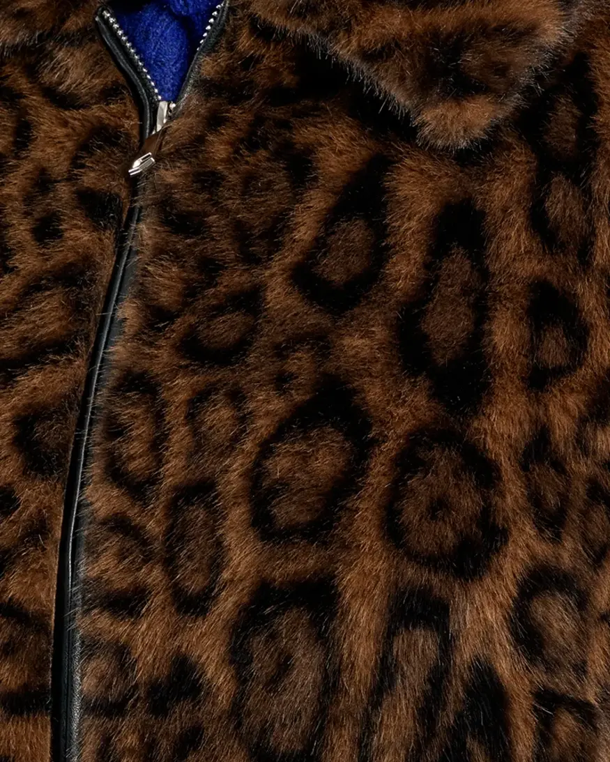 Molly Bracken Auriela Leopard FF Jacket