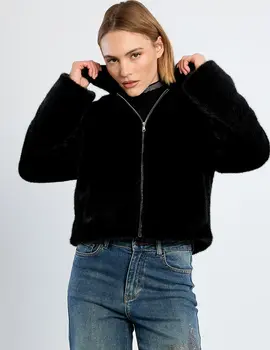 Molly Bracken Audrey Faux Fur Jacket