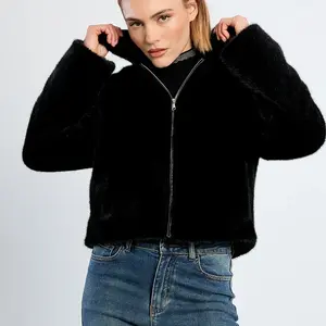 Molly Bracken Audrey Faux Fur Jacket