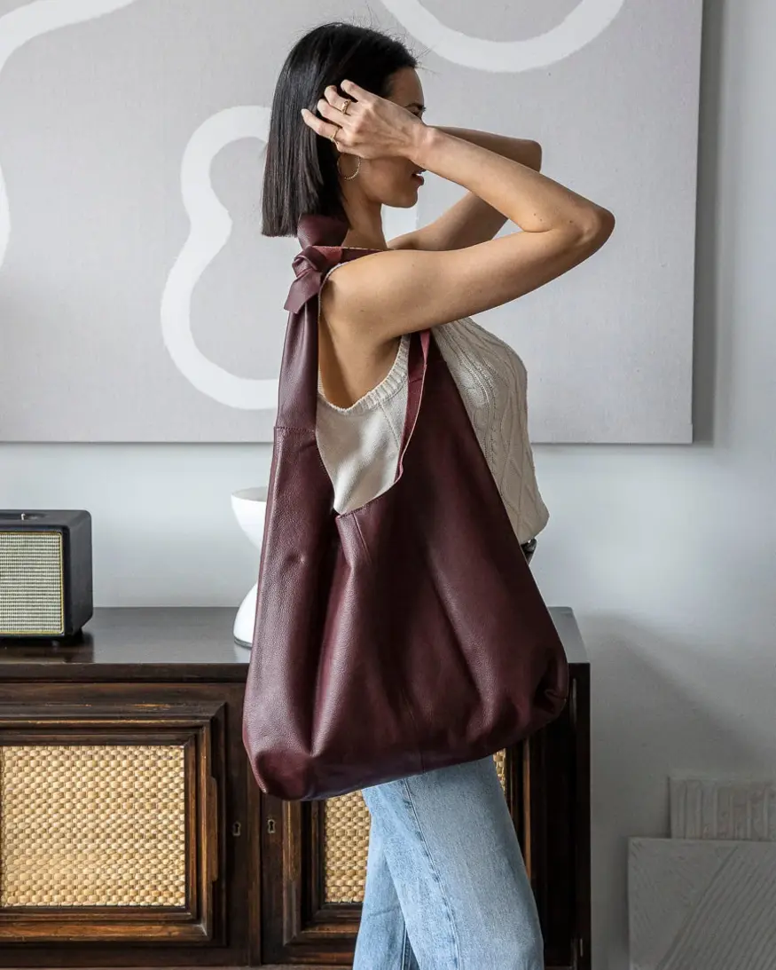 RISA Knot Tote (Leather)