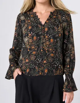 Liverpool Lonny Woven Blouse