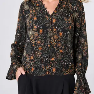 Liverpool Lonny Woven Blouse
