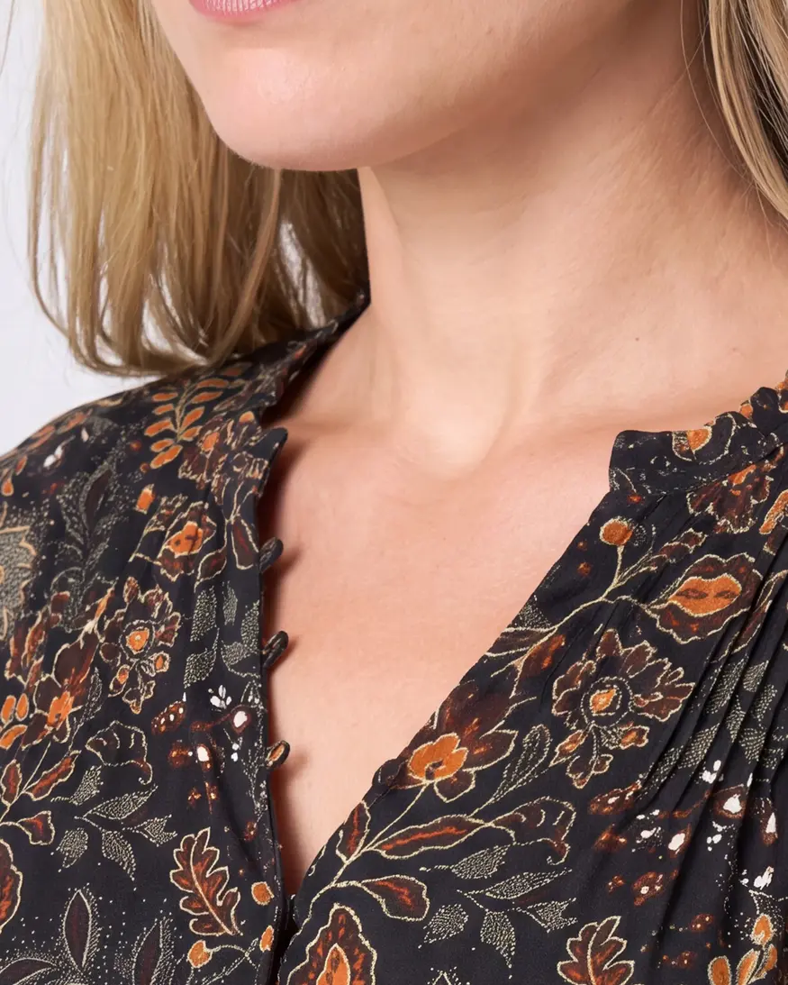 Liverpool Lonny Woven Blouse