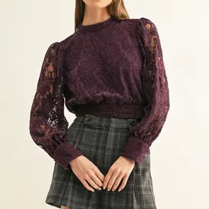 Adelyn Rae Myla Mock Neck LS
