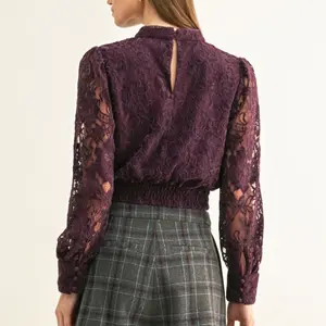 Adelyn Rae Myla Mock Neck LS
