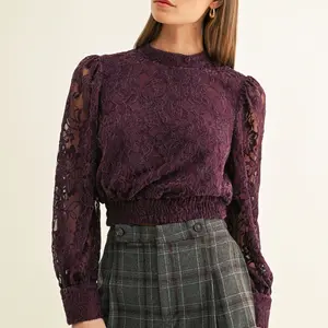Adelyn Rae Myla Mock Neck LS
