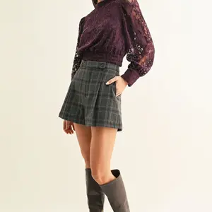 Adelyn Rae Myla Mock Neck LS