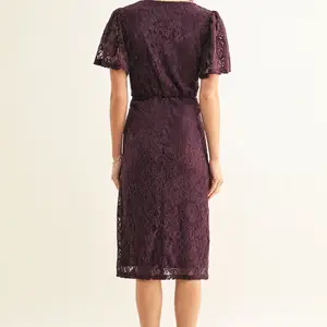 Adelyn Rae Olivia Twist Front Midi