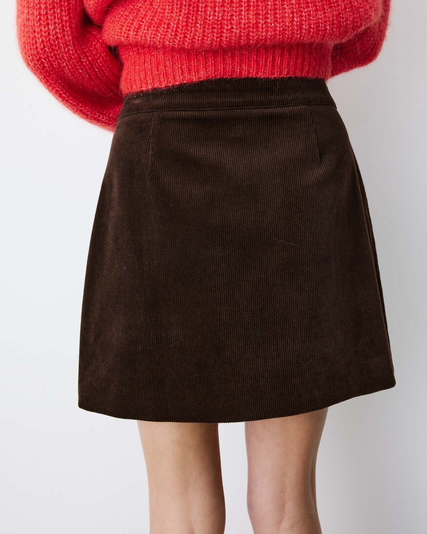Grace & Mila Adele Wrap Mini Skirt