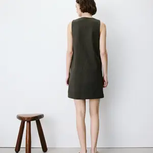 Grace & Mila Anaya Suede V-Neck Mini