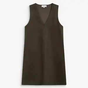 Grace & Mila Anaya Suede V-Neck Mini