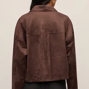 Z-Supply All Day Cropped Suede Jkt