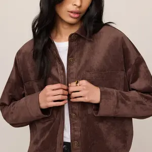 Z-Supply All Day Cropped Suede Jkt
