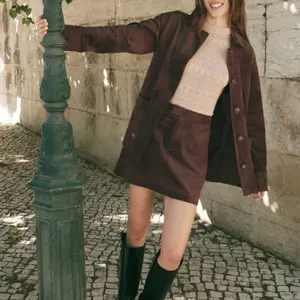 Z-Supply Perri Suede Mini Skirt