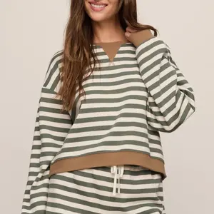 Z-Supply Low Key Stripe Sweatshirt