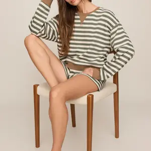 Z-Supply Low Key Stripe Sweatshirt