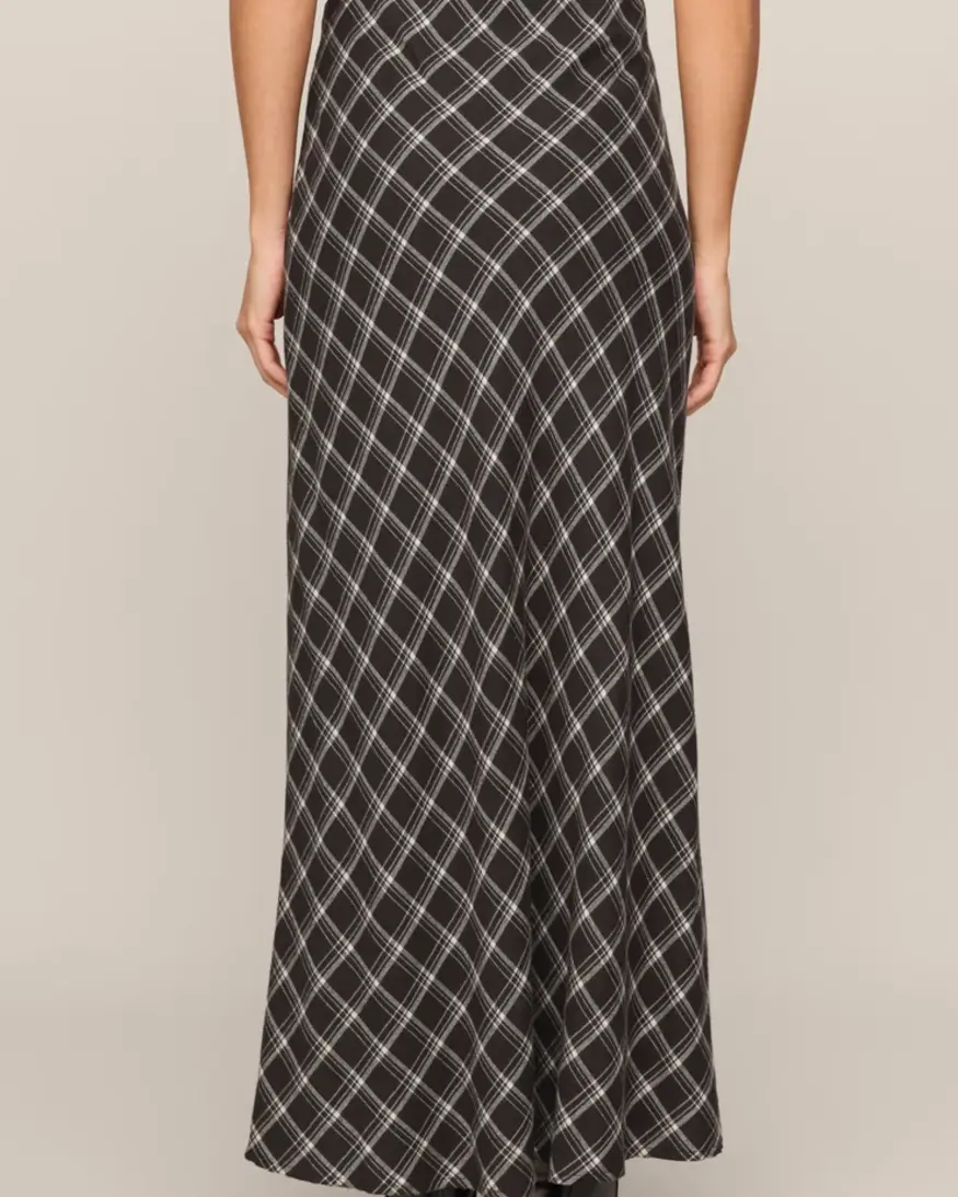 Z-Supply Europa Plaid Maxi Skirt
