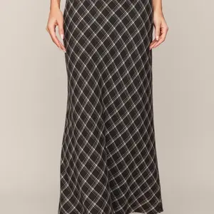 Z-Supply Europa Plaid Maxi Skirt