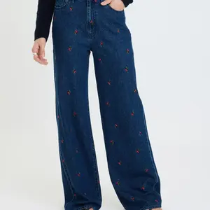 DAZE Far Out HR Wide Leg - Cherry