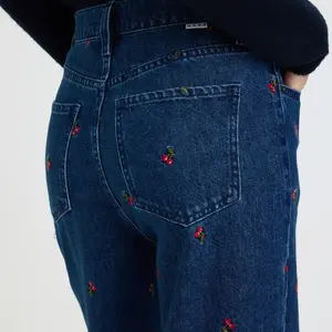 DAZE Far Out HR Wide Leg - Cherry