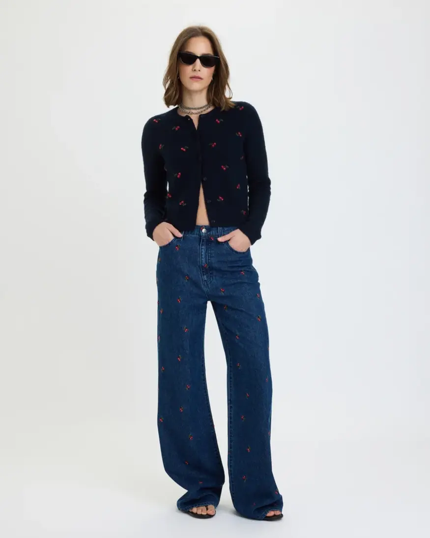 DAZE Muse Embroidered Cardi