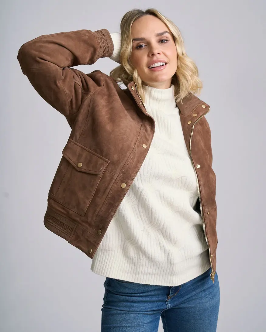 Mauritius Darija Suede Jacket