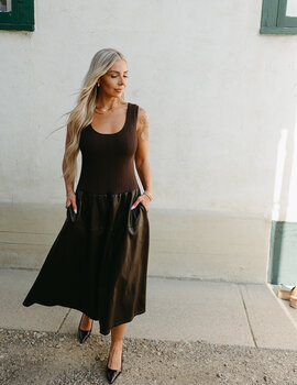 Lucy Paris September Mixed Media Midi