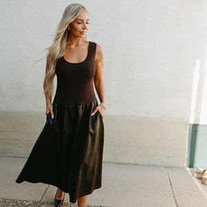 Lucy Paris September Mixed Media Midi
