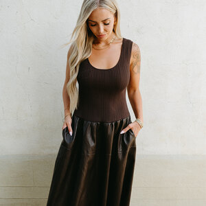Lucy Paris September Mixed Media Midi