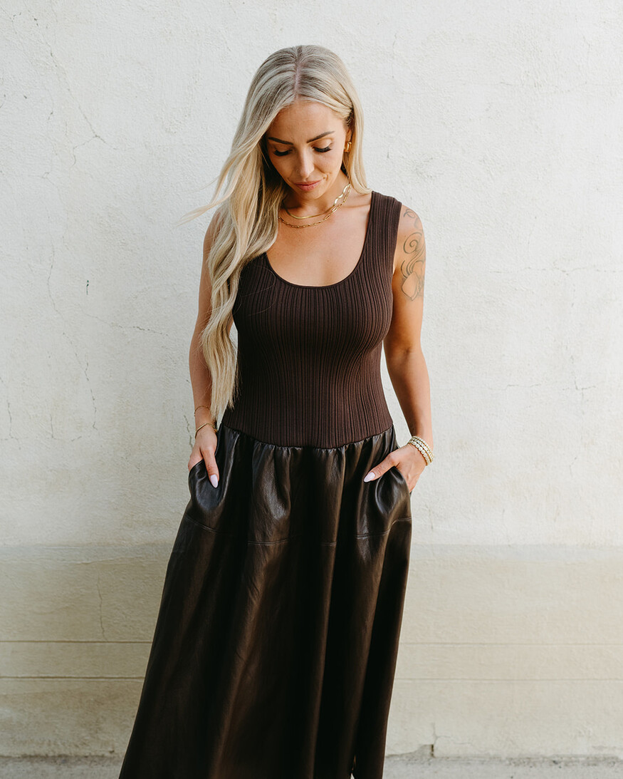 Lucy Paris September Mixed Media Midi