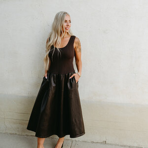 Lucy Paris September Mixed Media Midi
