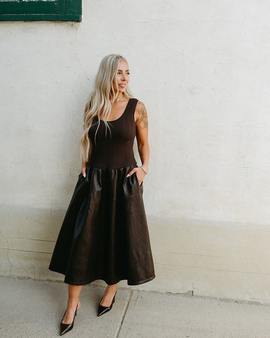 Lucy Paris September Mixed Media Midi