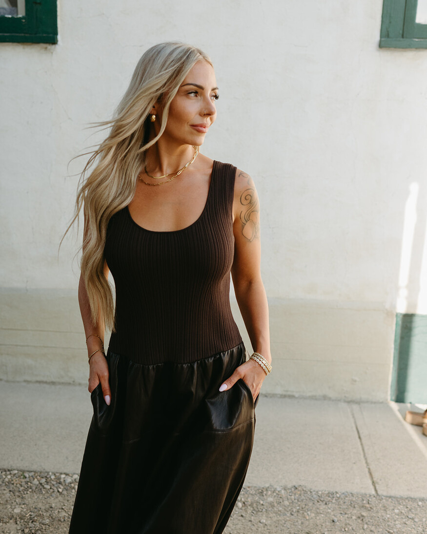 Lucy Paris September Mixed Media Midi