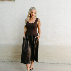 Lucy Paris September Mixed Media Midi