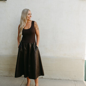 Lucy Paris September Mixed Media Midi