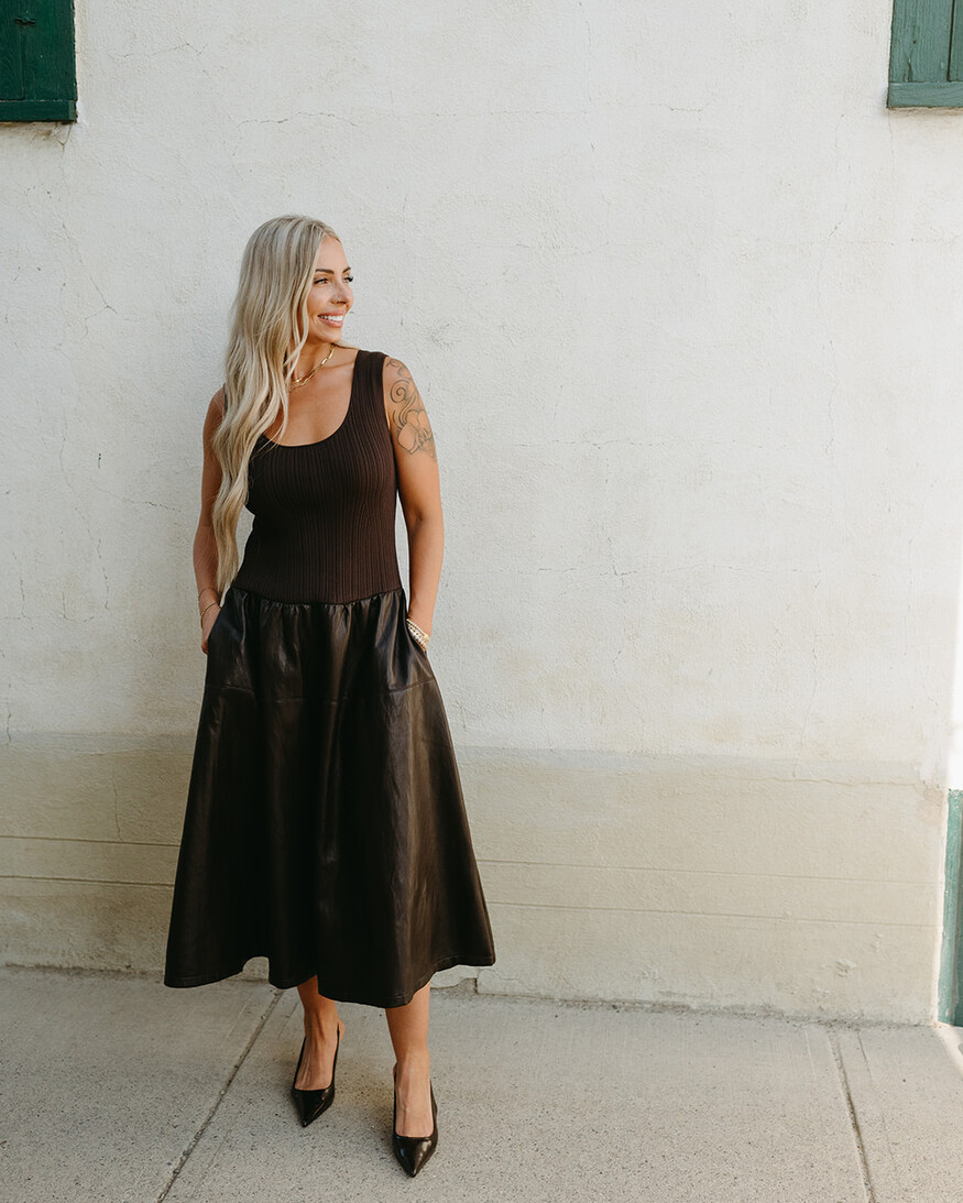 Lucy Paris September Mixed Media Midi