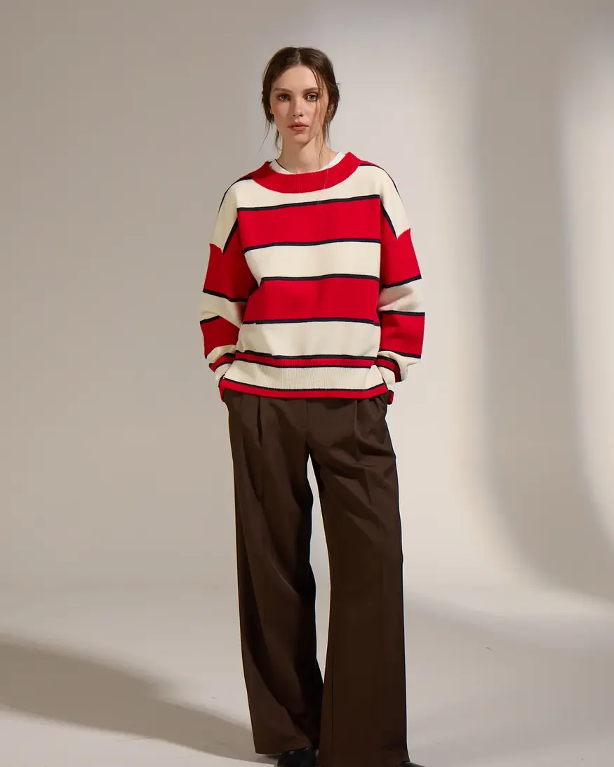 Deluc Ossa Striped Sweater