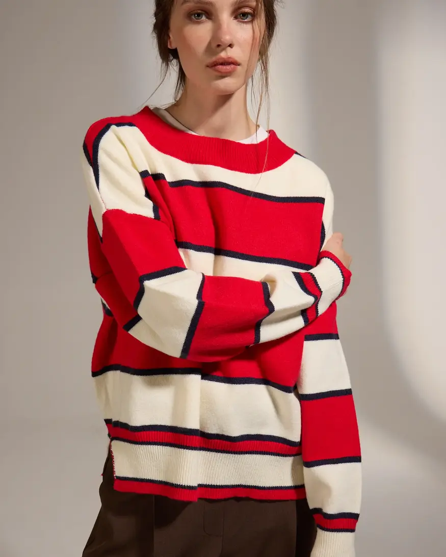 Deluc Ossa Striped Sweater