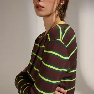 Deluc Rainbow Striped Cardi