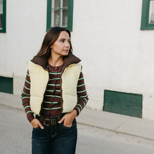 Deluc Rainbow Striped Cardi