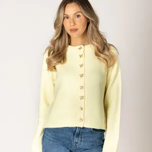 Lyla & Lux Aisha Bow Cardi