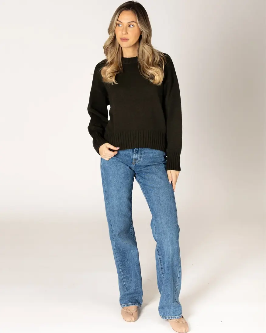 Lyla & Lux Becca Crew Sweater