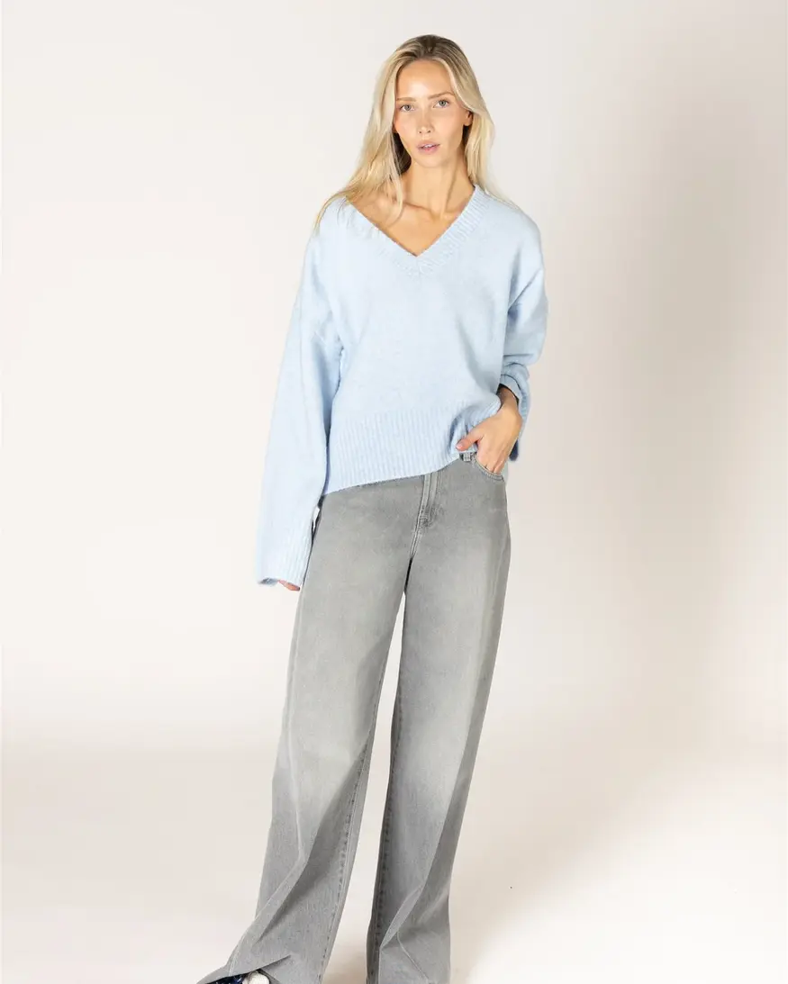 Lyla & Lux Etta V-Neck Sweater