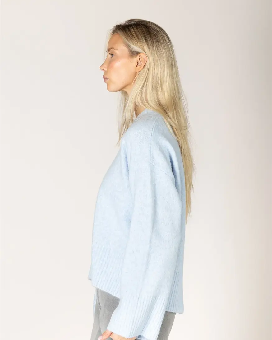 Lyla & Lux Etta V-Neck Sweater
