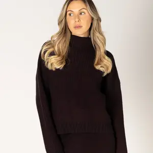 Lyla & Lux Evolet Mock Neck Knit
