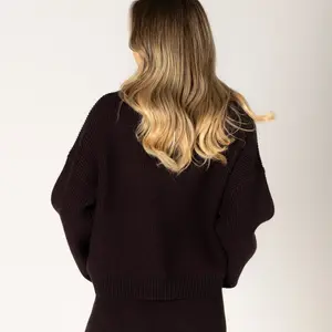 Lyla & Lux Evolet Mock Neck Knit