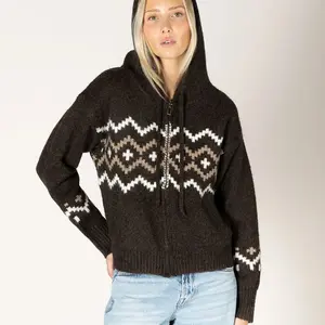 Lyla & Lux Ranch Zip Hoodie
