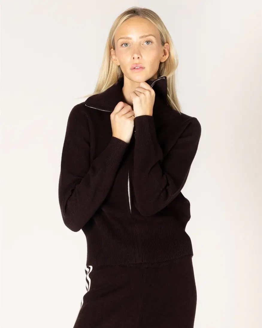 Lyla & Lux West Zip Cardi
